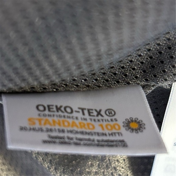 Lands' End Men's XL Gray Windbreaker Jacket with Hood Casual - zipper flawed - Picture 6 of 13